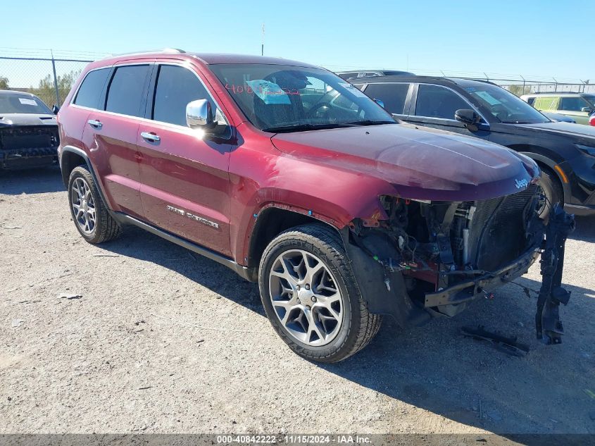 2019 Jeep Grand Cherokee Limited 4X2 VIN: 1C4RJEBG9KC805735 Lot: 40842222