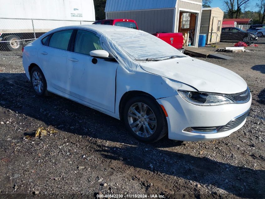 2016 Chrysler 200 Limited Platinum VIN: 1C3CCCAB9GN177086 Lot: 40842230