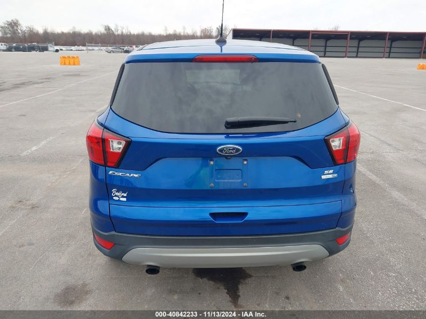 2019 Ford Escape Se VIN: 1FMCU9GDXKUA15269 Lot: 40842233