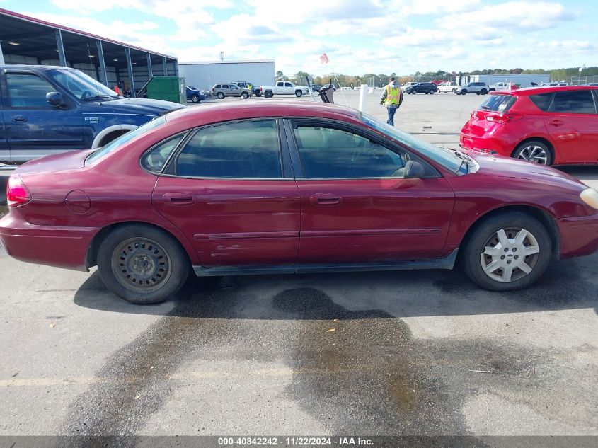 2007 Ford Taurus Se VIN: 1FAHP53U57A117349 Lot: 40842242