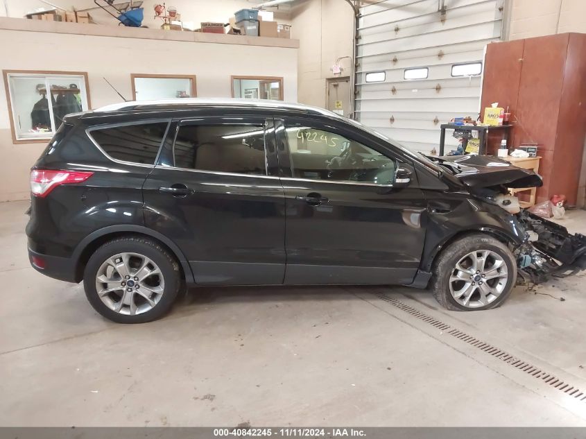 2014 Ford Escape Titanium VIN: 1FMCU9J99EUD92300 Lot: 40842245