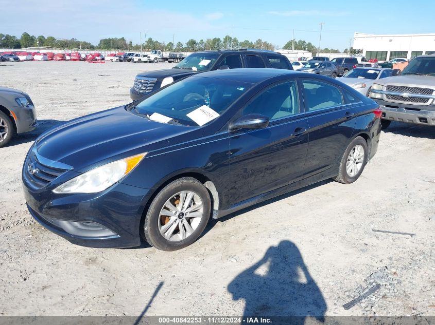 VIN 5NPEB4AC3EH847735 2014 Hyundai Sonata, Gls no.2