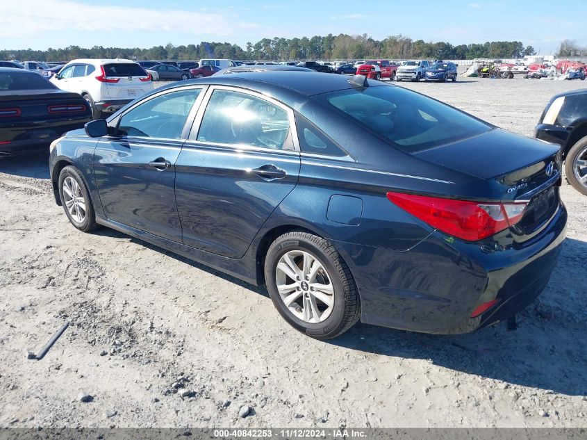 VIN 5NPEB4AC3EH847735 2014 Hyundai Sonata, Gls no.3