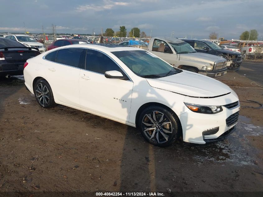 VIN 1G1ZD5ST9JF264602 2018 Chevrolet Malibu, LT no.1