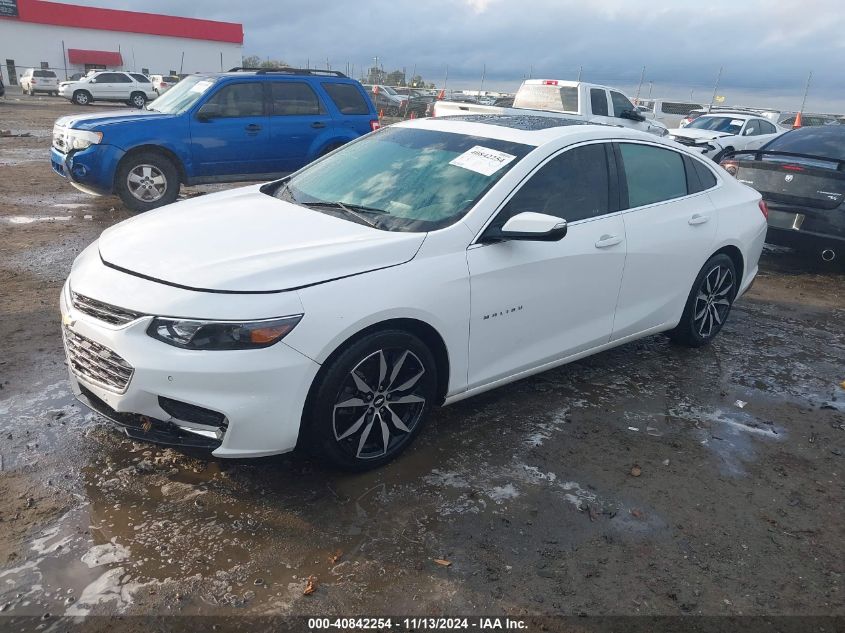 VIN 1G1ZD5ST9JF264602 2018 Chevrolet Malibu, LT no.2