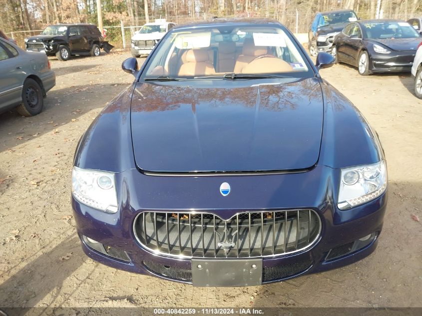 2009 Maserati Quattroporte VIN: ZAMFK39A390043855 Lot: 40842259