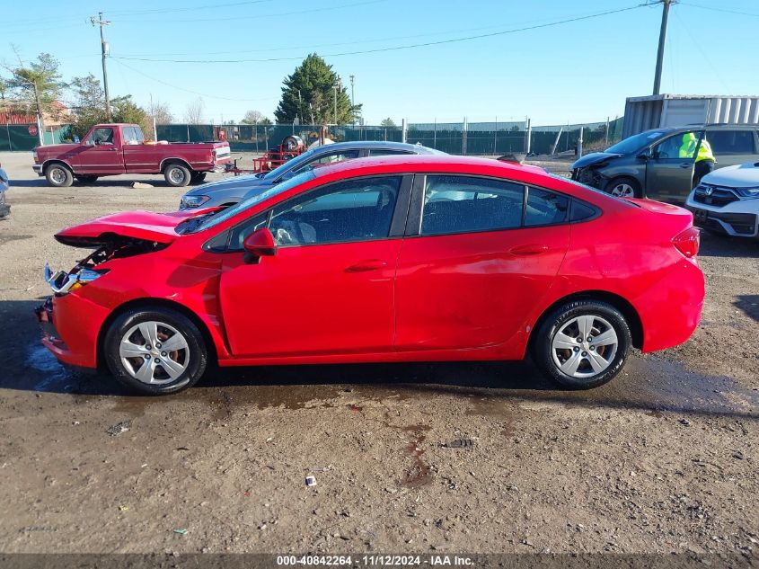 2018 Chevrolet Cruze Ls Auto VIN: 1G1BC5SM7J7201005 Lot: 40842264