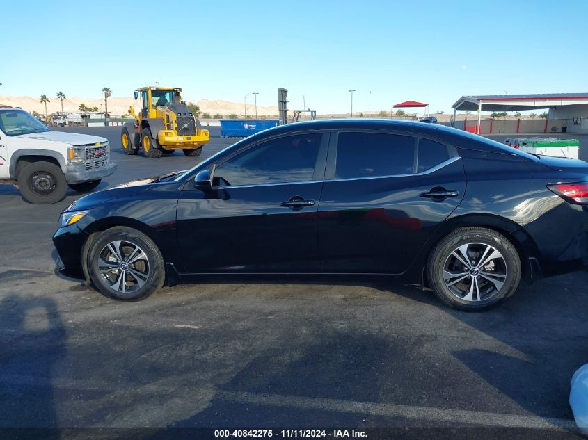 2022 Nissan Sentra Sv Xtronic Cvt VIN: 3N1AB8CV3NY303598 Lot: 40842275