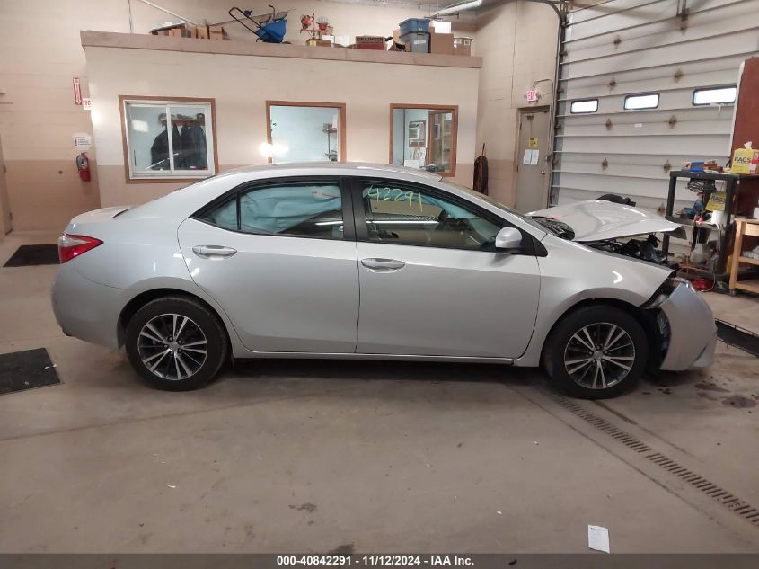 2016 Toyota Corolla Le Plus VIN: 2T1BURHE8GC507116 Lot: 40842291