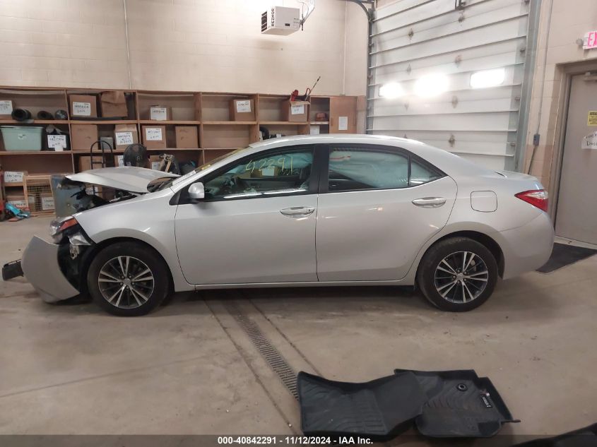 2016 Toyota Corolla Le Plus VIN: 2T1BURHE8GC507116 Lot: 40842291