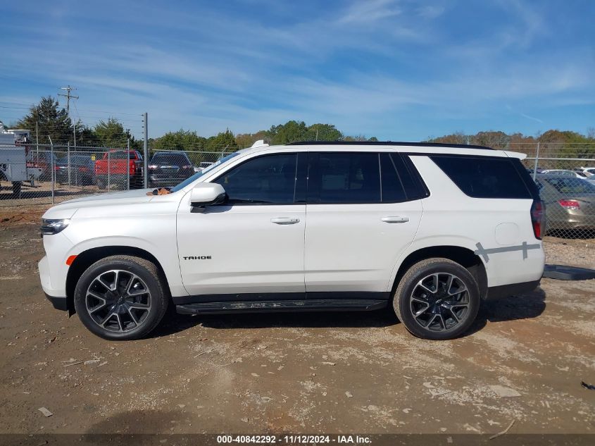 2024 Chevrolet Tahoe 4Wd Rst VIN: 1GNSKRKL4RR162647 Lot: 40842292