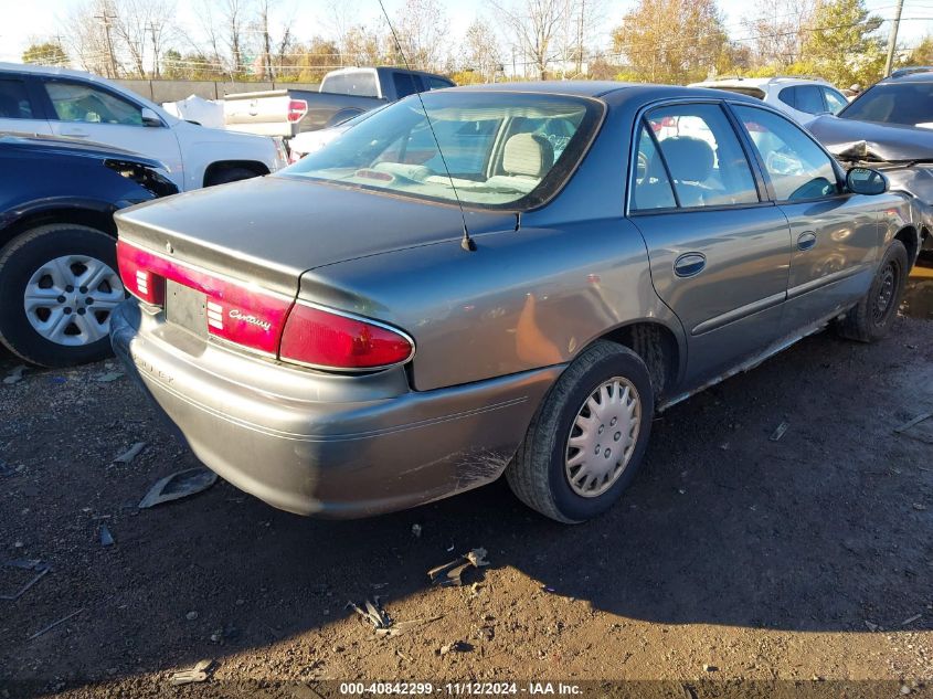 2004 Buick Century VIN: 2G4WS52JX41316504 Lot: 40842299