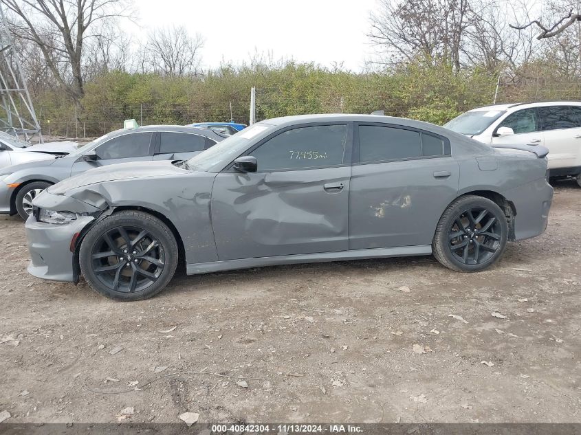 2019 Dodge Charger Gt Rwd VIN: 2C3CDXHG9KH510877 Lot: 40842304