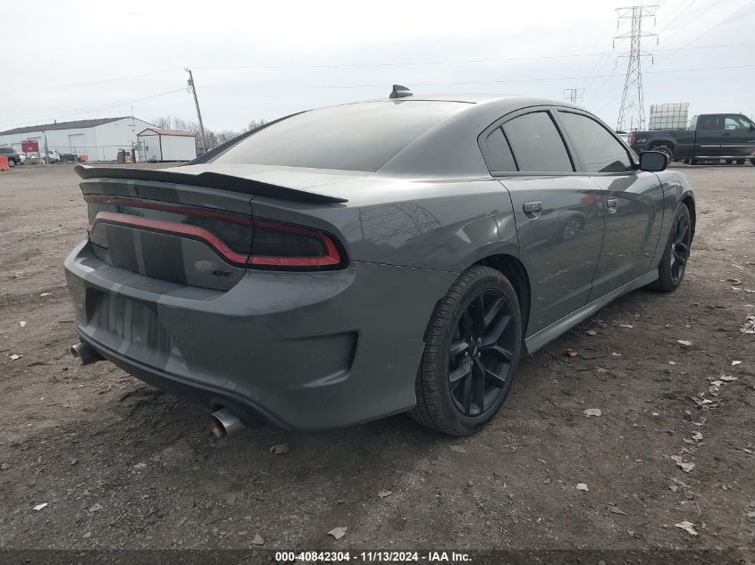 2019 Dodge Charger Gt Rwd VIN: 2C3CDXHG9KH510877 Lot: 40842304