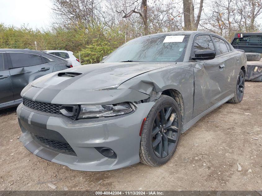 2019 Dodge Charger Gt Rwd VIN: 2C3CDXHG9KH510877 Lot: 40842304