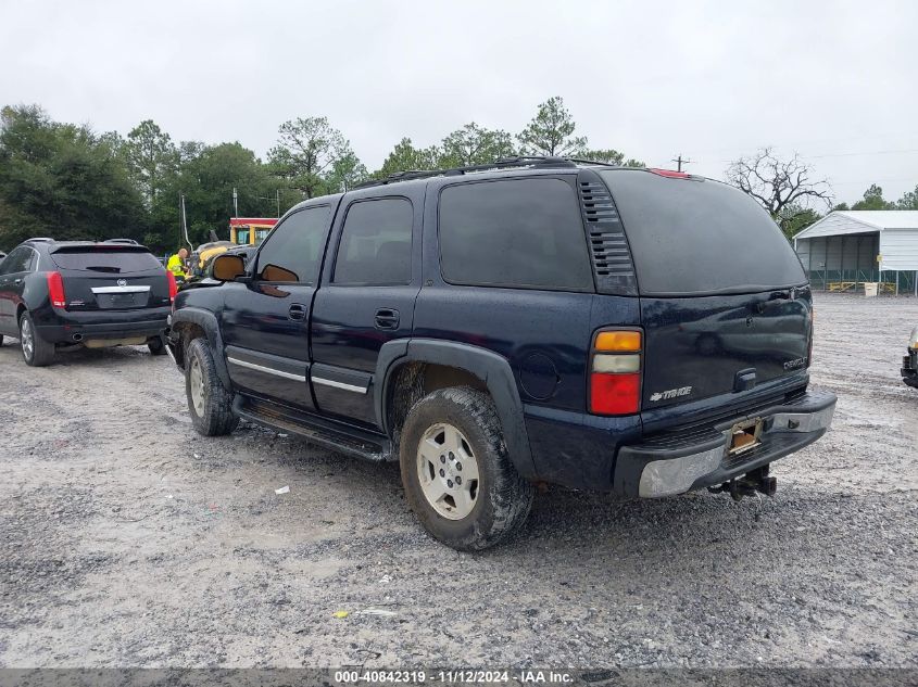 2004 Chevrolet Tahoe Lt VIN: 1GNEC13Z54J281653 Lot: 40842319