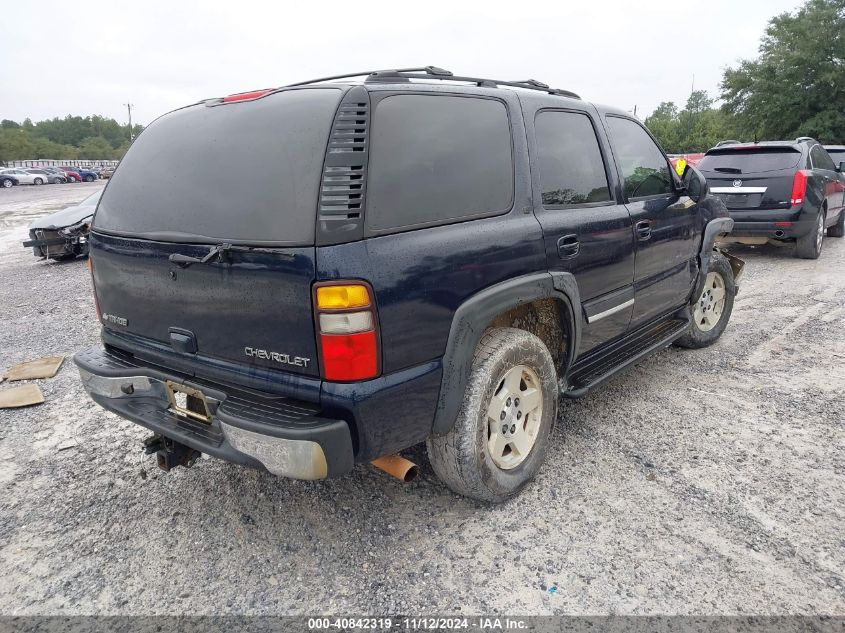 2004 Chevrolet Tahoe Lt VIN: 1GNEC13Z54J281653 Lot: 40842319