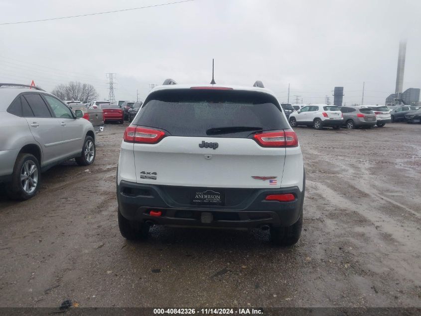 2017 Jeep Cherokee Trailhawk VIN: 1C4PJMBSXHW648441 Lot: 40842326