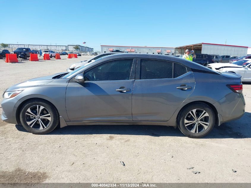 2020 Nissan Sentra Sv Xtronic Cvt VIN: 3N1AB8CV6LY262509 Lot: 40842334