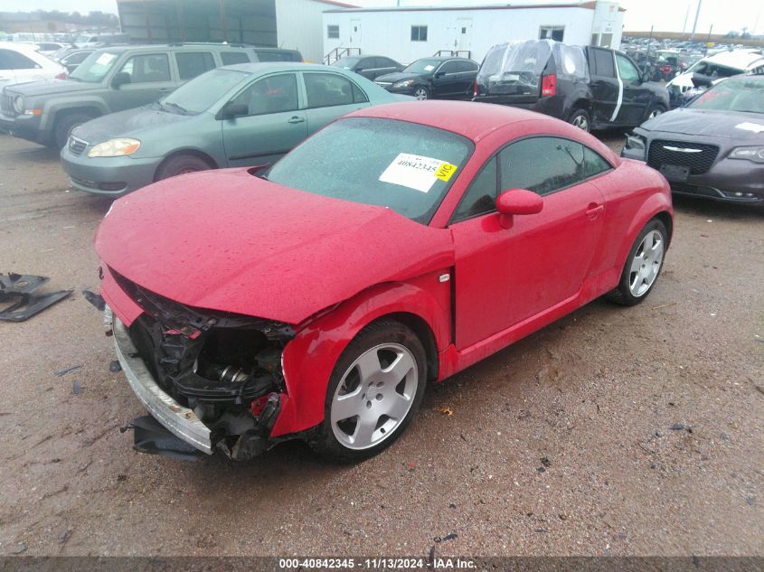 2001 Audi Tt VIN: TRUWT28N711001578 Lot: 40842345