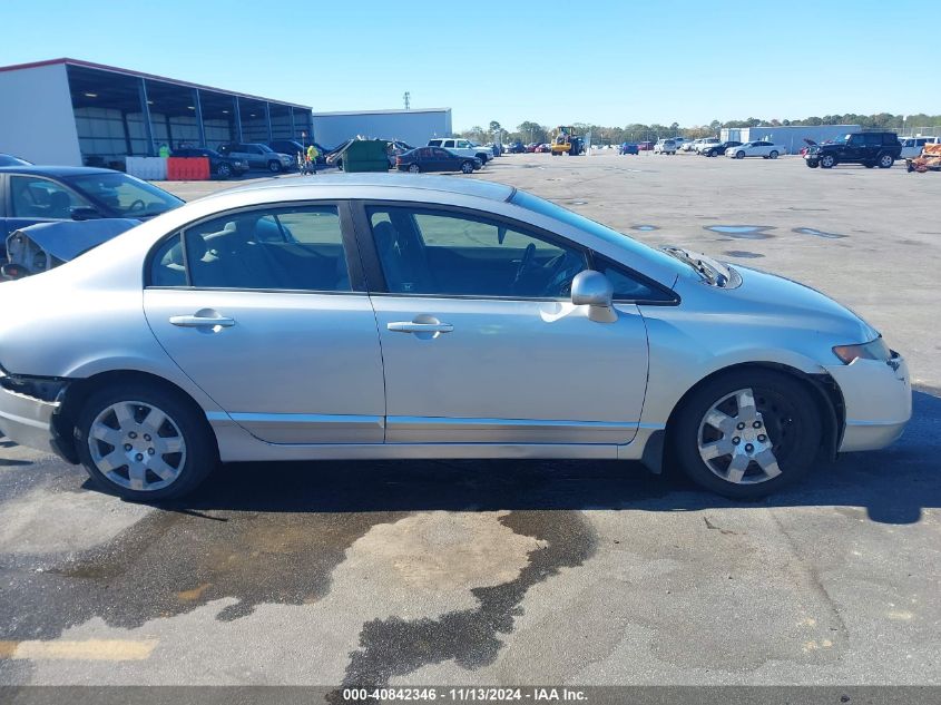 2008 Honda Civic Lx VIN: 1HGFA16568L056584 Lot: 40842346