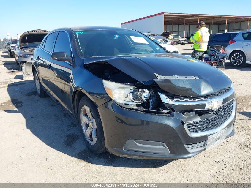 VIN 1G11C5SL1FF334780 2015 Chevrolet Malibu, 1LT no.1