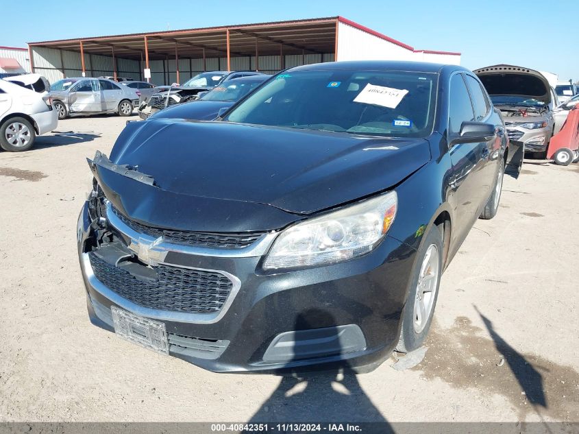 VIN 1G11C5SL1FF334780 2015 Chevrolet Malibu, 1LT no.2