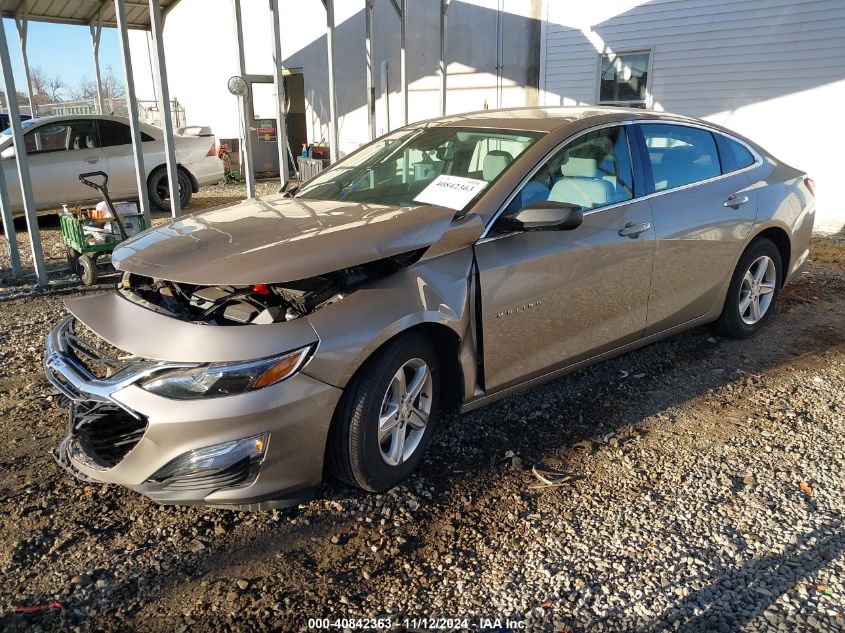 VIN 1G1ZB5ST0PF247606 2023 CHEVROLET MALIBU FWD LS