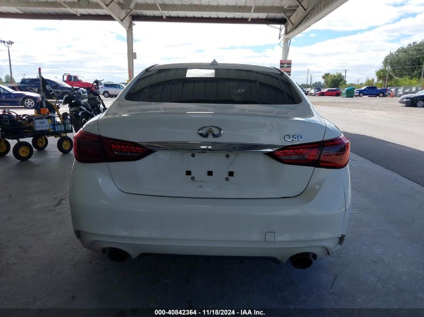 2020 Infiniti Q50 Luxe VIN: JN1EV7AP4LM205672 Lot: 40842364