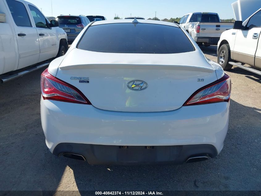 2015 Hyundai Genesis 3.8 Base VIN: KMHHT6KJ6FU125956 Lot: 40842374