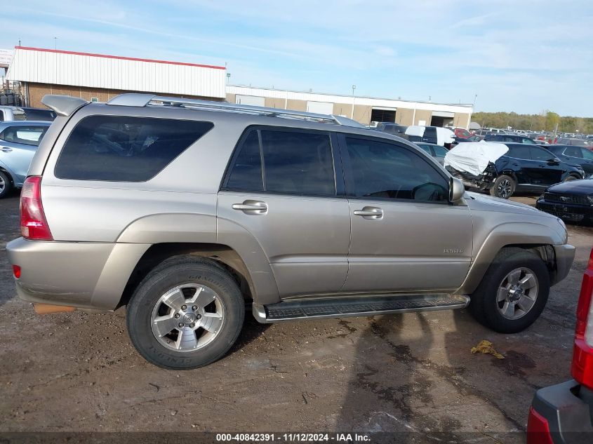 2004 Toyota 4Runner Limited VIN: JTEZT17R940018037 Lot: 40842391