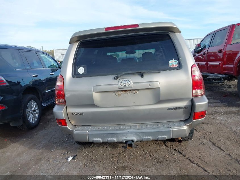 2004 Toyota 4Runner Limited VIN: JTEZT17R940018037 Lot: 40842391