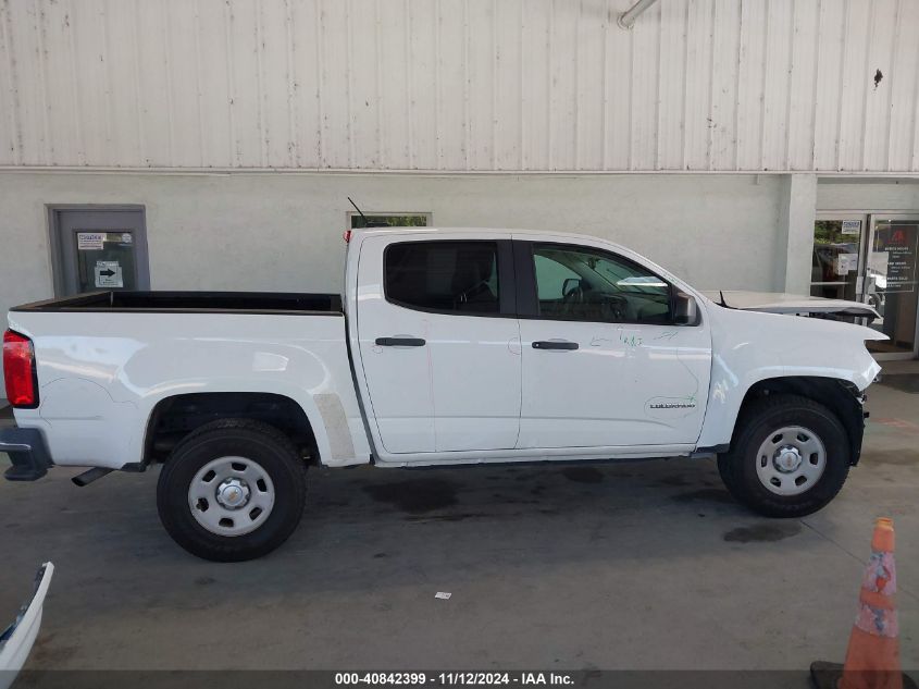 VIN 1GCGSBEA2H1145990 2017 CHEVROLET COLORADO WT