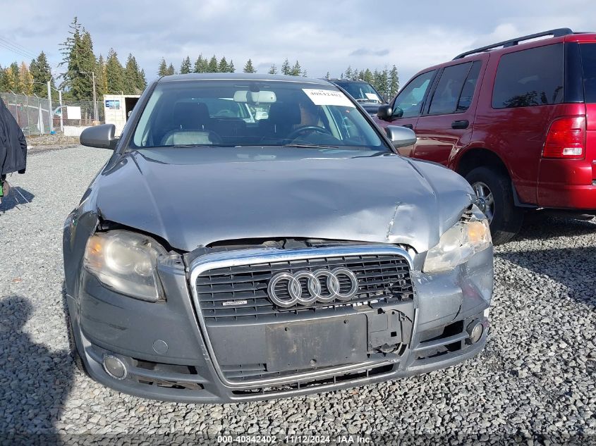 2006 Audi A4 2.0T VIN: WAUDF78E36A148264 Lot: 40842402