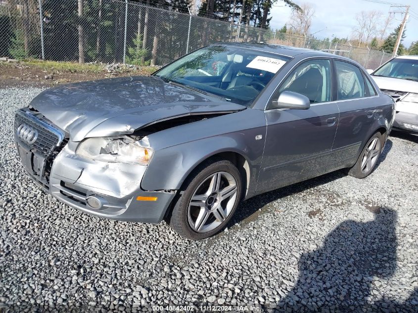 2006 Audi A4 2.0T VIN: WAUDF78E36A148264 Lot: 40842402