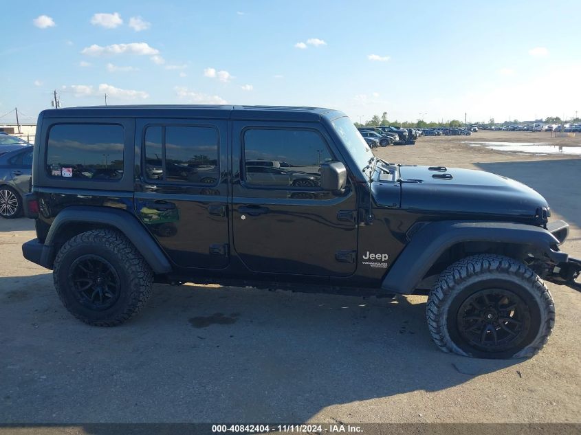 2018 Jeep Wrangler Unlimited Sport S 4X4 VIN: 1C4HJXDG7JW178065 Lot: 40842404