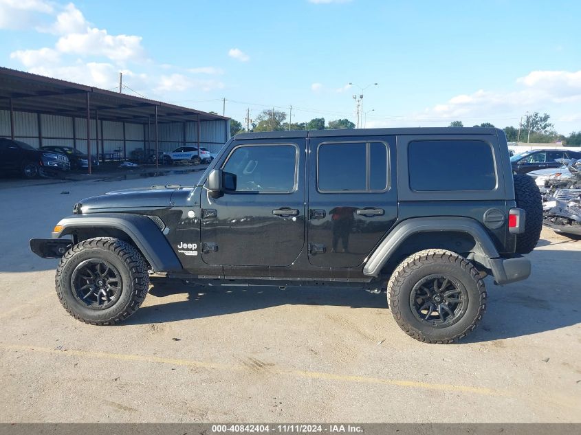 2018 Jeep Wrangler Unlimited Sport S 4X4 VIN: 1C4HJXDG7JW178065 Lot: 40842404