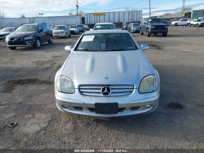 2002 Mercedes-Benz Slk 320 VIN: WDBKK65F02F268807 Lot: 40842406