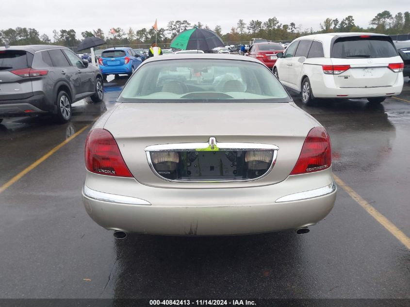 1999 Lincoln Continental VIN: 1LNHM97V9XY664236 Lot: 40842413