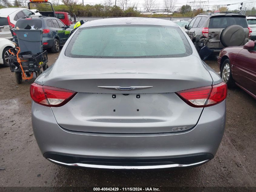 2015 Chrysler 200 Limited VIN: 1C3CCCAB2FN582012 Lot: 40842429