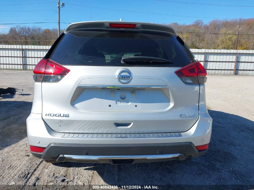 2019 Nissan Rogue Sl VIN: 5N1AT2MV7KC756287 Lot: 40842438