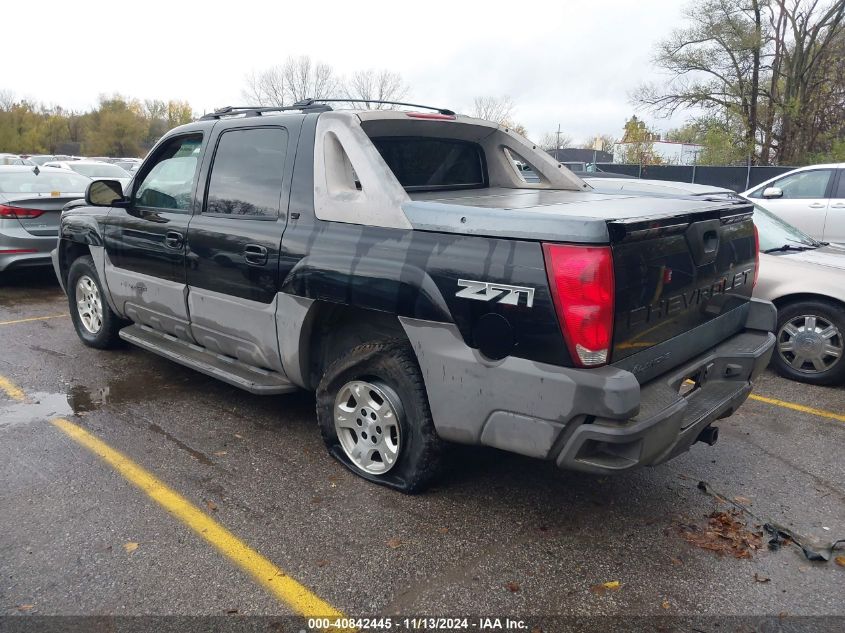 2005 Chevrolet Avalanche 1500 Z71 VIN: 3GNEK12ZX5G230639 Lot: 40842445