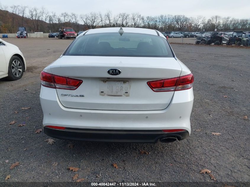 2018 Kia Optima Lx VIN: KNAGT4L38J5235671 Lot: 40842447