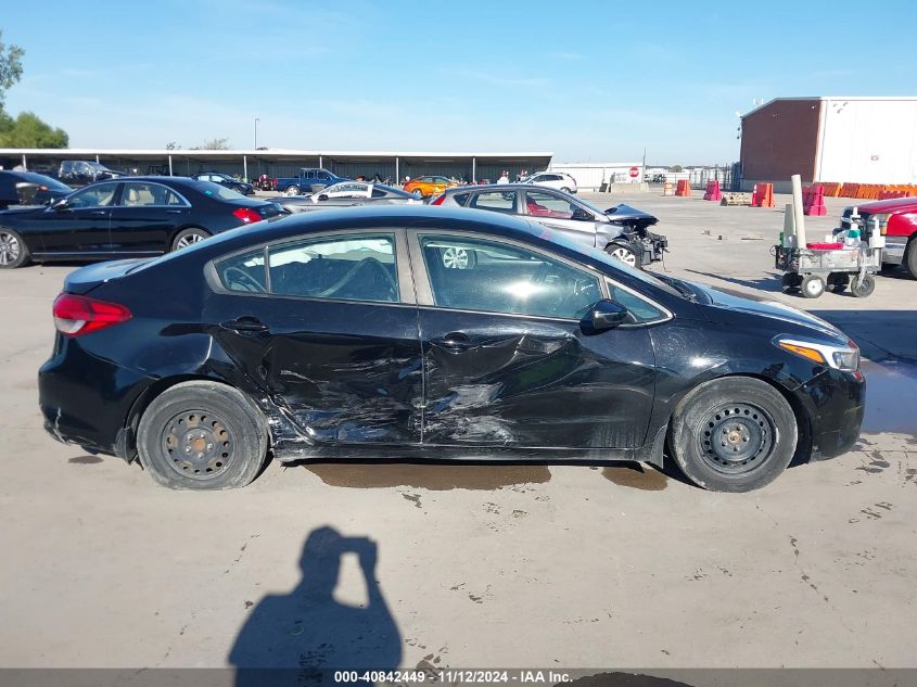 2017 Kia Forte Lx VIN: 3KPFK4A77HE094632 Lot: 40842449