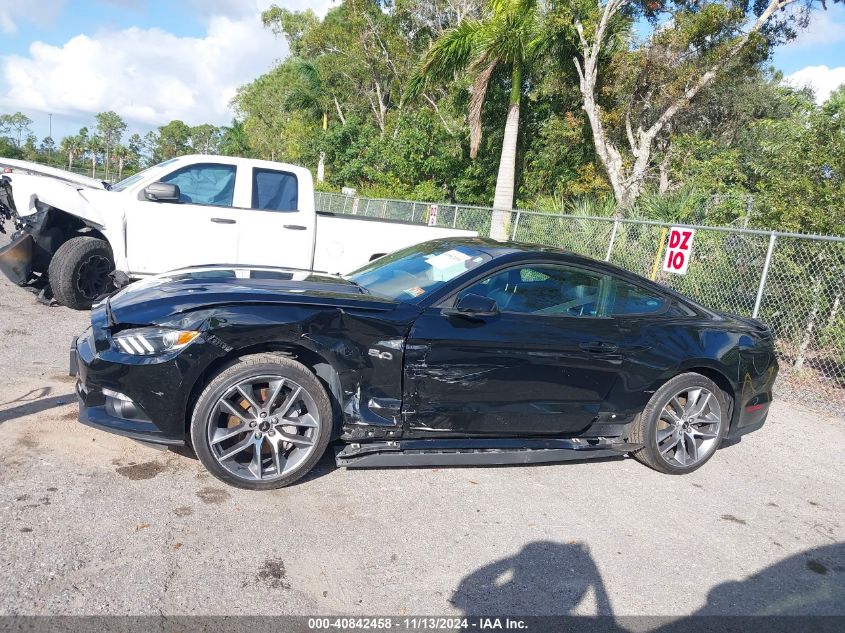 2017 Ford Mustang Gt Premium VIN: 1FA6P8CF1H5262537 Lot: 40842458