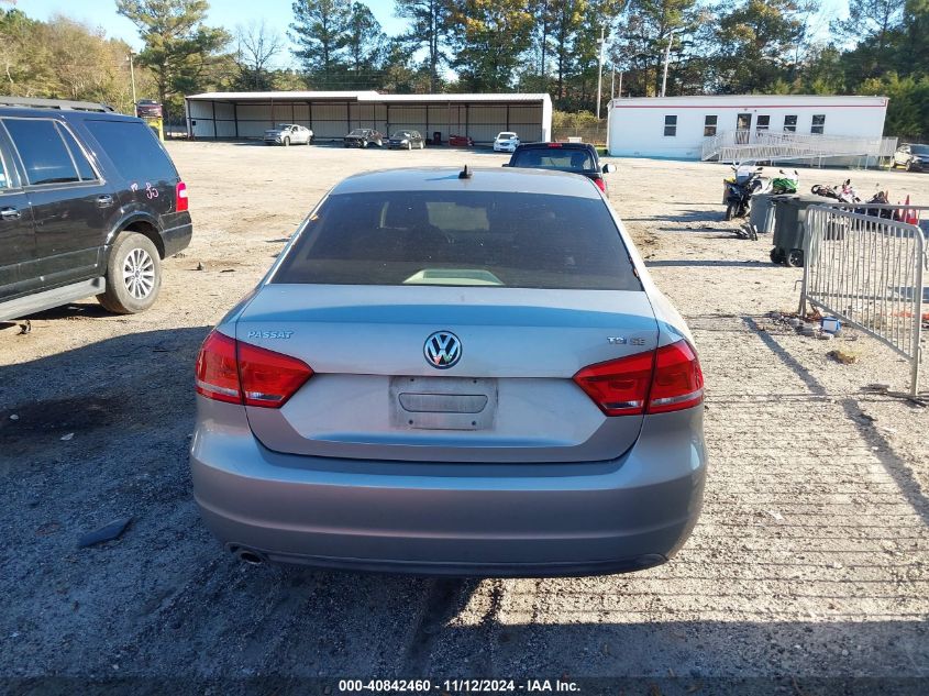 2013 Volkswagen Passat 2.0L Tdi Se VIN: 1VWBN7A35DC054441 Lot: 40842460