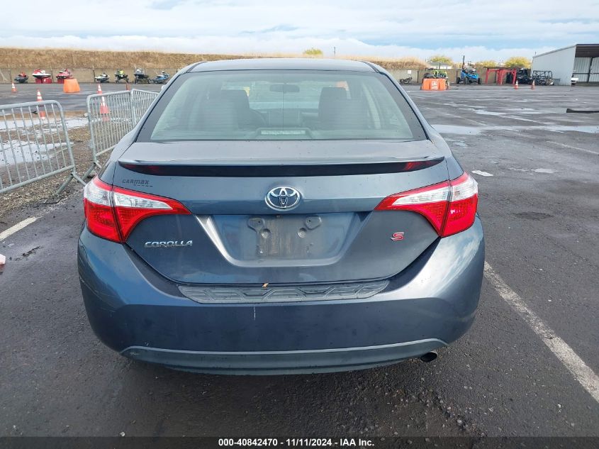 2015 Toyota Corolla S Plus VIN: 2T1BURHE4FC323306 Lot: 40842470