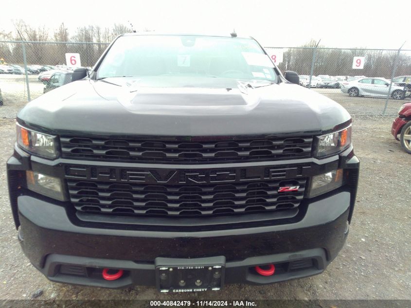 2021 Chevrolet Silverado 1500 4Wd Short Bed Custom Trail Boss VIN: 3GCPYCEF9MG355093 Lot: 40842479