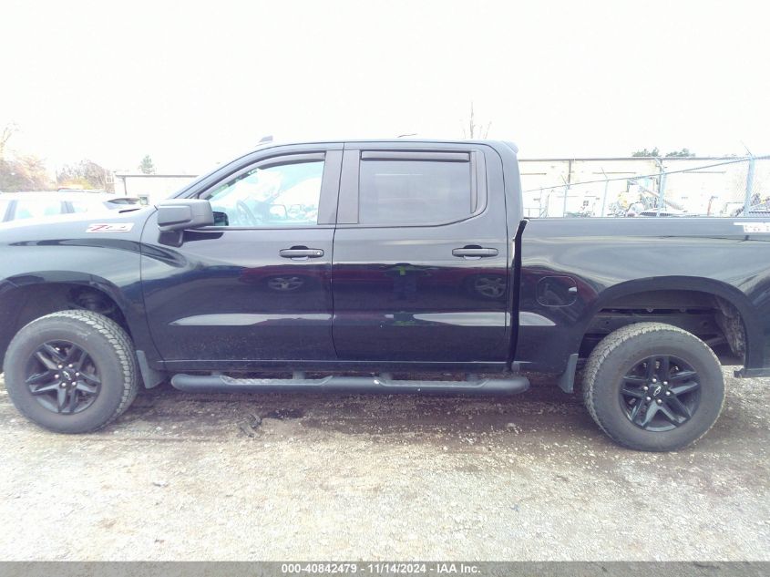 2021 Chevrolet Silverado 1500 4Wd Short Bed Custom Trail Boss VIN: 3GCPYCEF9MG355093 Lot: 40842479