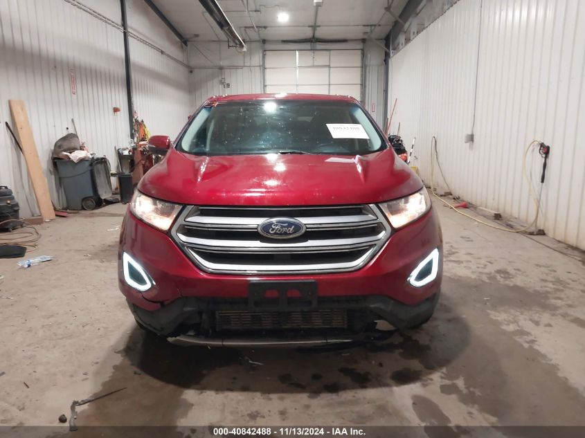 2016 Ford Edge Sel VIN: 2FMPK4J92GBB71432 Lot: 40842488